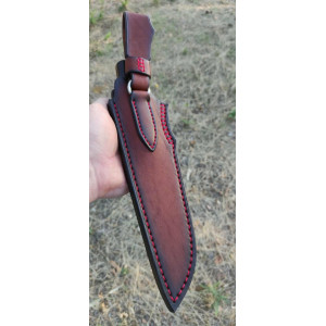 ЃАЗДА ніж ручної роботи, сталь х12мф, 61 HRC, купити замовити в Україні. Photo 2